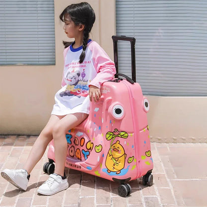 Child's seat suitcase with scooter function – Naples
