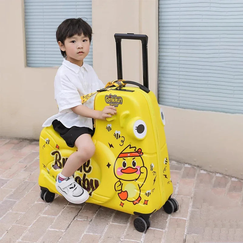 Child's seat suitcase with scooter function – Naples