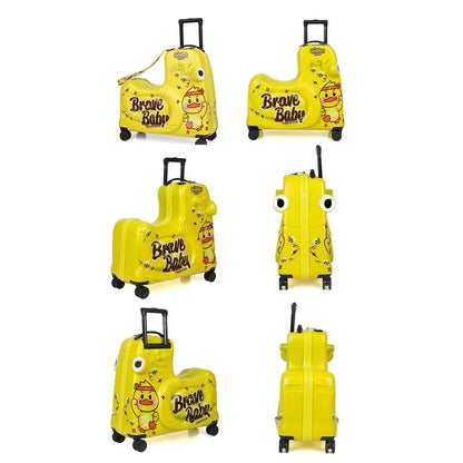 Child's seat suitcase with scooter function – Naples