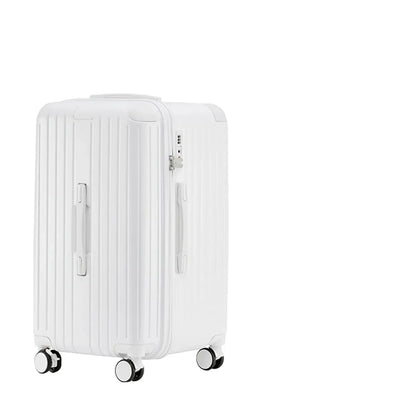 Hard shell suitcase – Milano Voyager-White-S (39 L)-The Livary