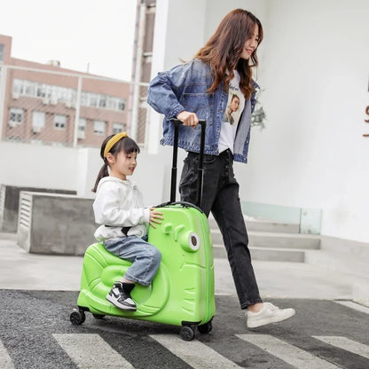 Child's seat suitcase with scooter function – Naples