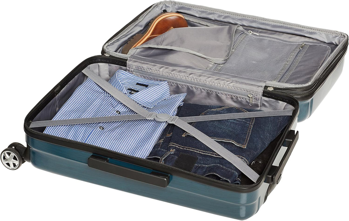 Hard Shell Carry-On Luggage with 360° Spinner Wheels – Coastline