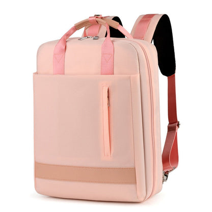Secure Anti-Theft Backpack with Hidden Zippers and USB Charging