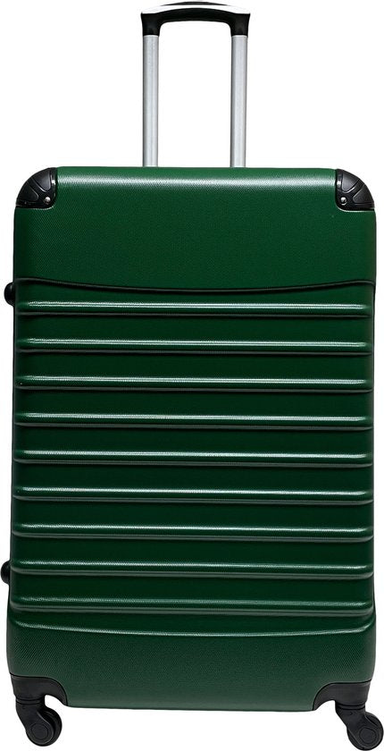 ABS hard shell suitcase – Siena-Dark green-XS (26 L)-The Livary