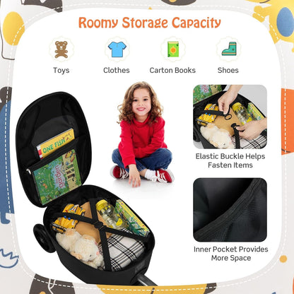 AA OUT OF STOCK Children’s 2-in-1 Ride-On Scooter Suitcase with LED Wheels