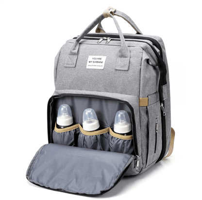 Portable Baby Bed and Nappy Bag – Multi-Function Travel Backpack