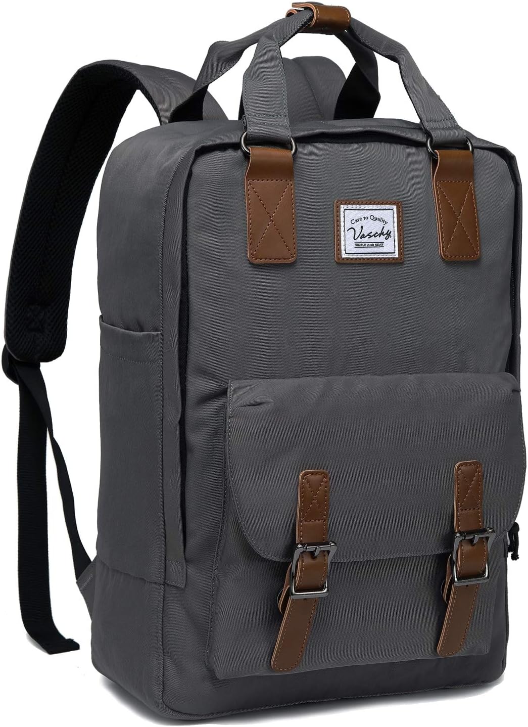 AA OUT OF STOCK 15.6” Water-Resistant Vintage Laptop Backpack with Organiser Pockets – UrbanEase