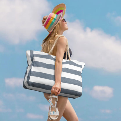 Waterproof Large Tote with Zipped Storage for Work & Play