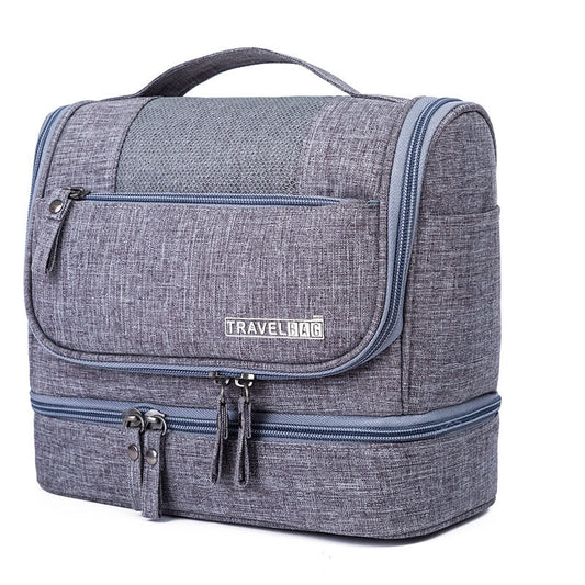Large-Capacity Hanging Toiletry Bag Organiser – Multi-Compartment Travel Case