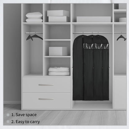 Long Garment Storage Cover – 70.87in Dress Bag with Zipper & Window (Buy 1, Get 1 FREE)