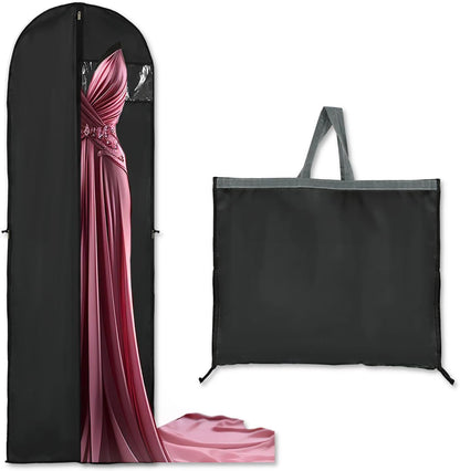 Long Garment Storage Cover – 70.87in Dress Bag with Zipper & Window (Buy 1, Get 1 FREE)