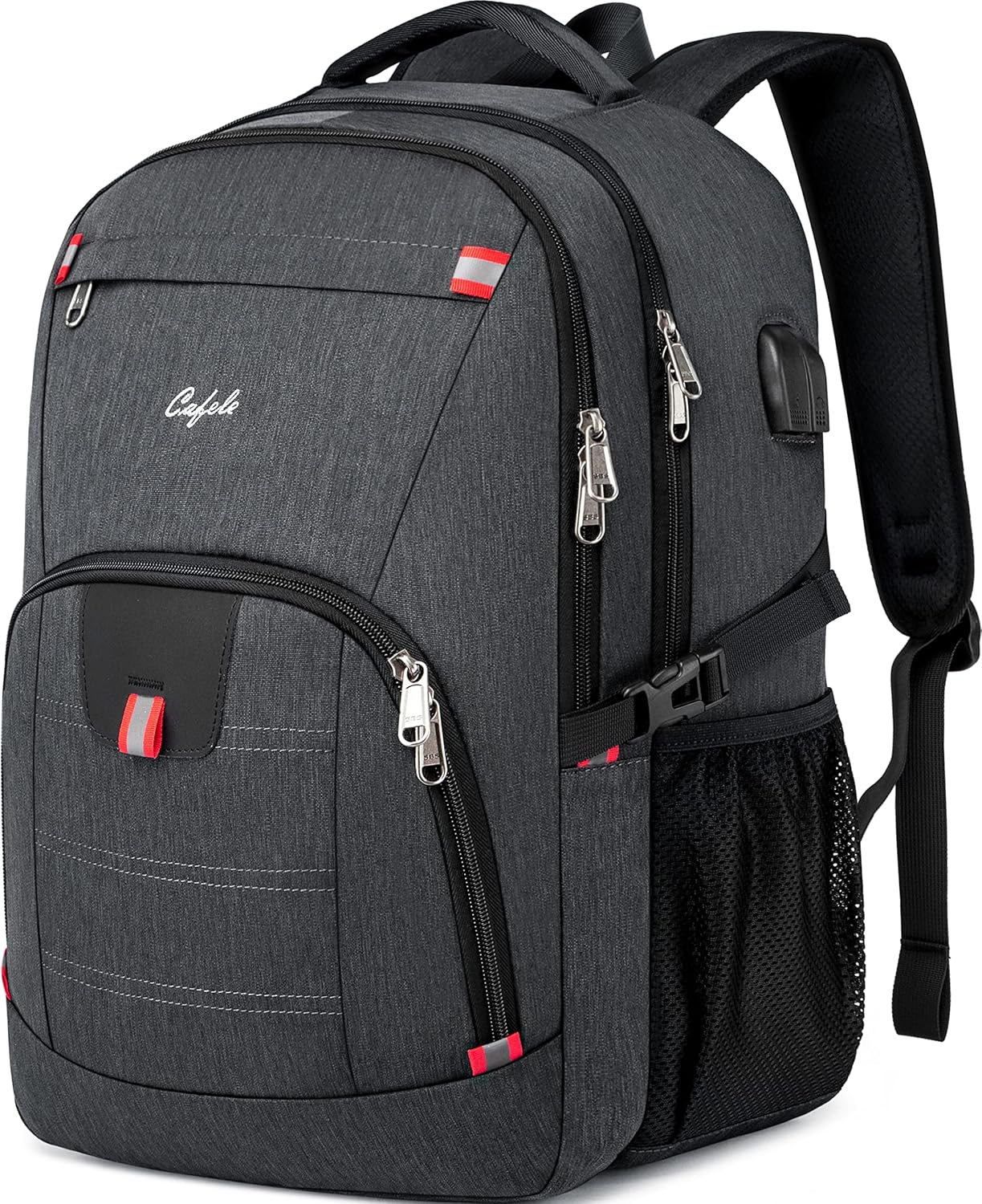 AA NOT AVAIALBLE Water-Resistant Laptop Backpack with USB Port & Anti-Theft Design – TechPro (1+1 FREE Limited Promo)