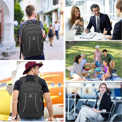 AA NOT AVAIALBLE Water-Resistant Laptop Backpack with USB Port & Anti-Theft Design – TechPro (1+1 FREE Limited Promo)