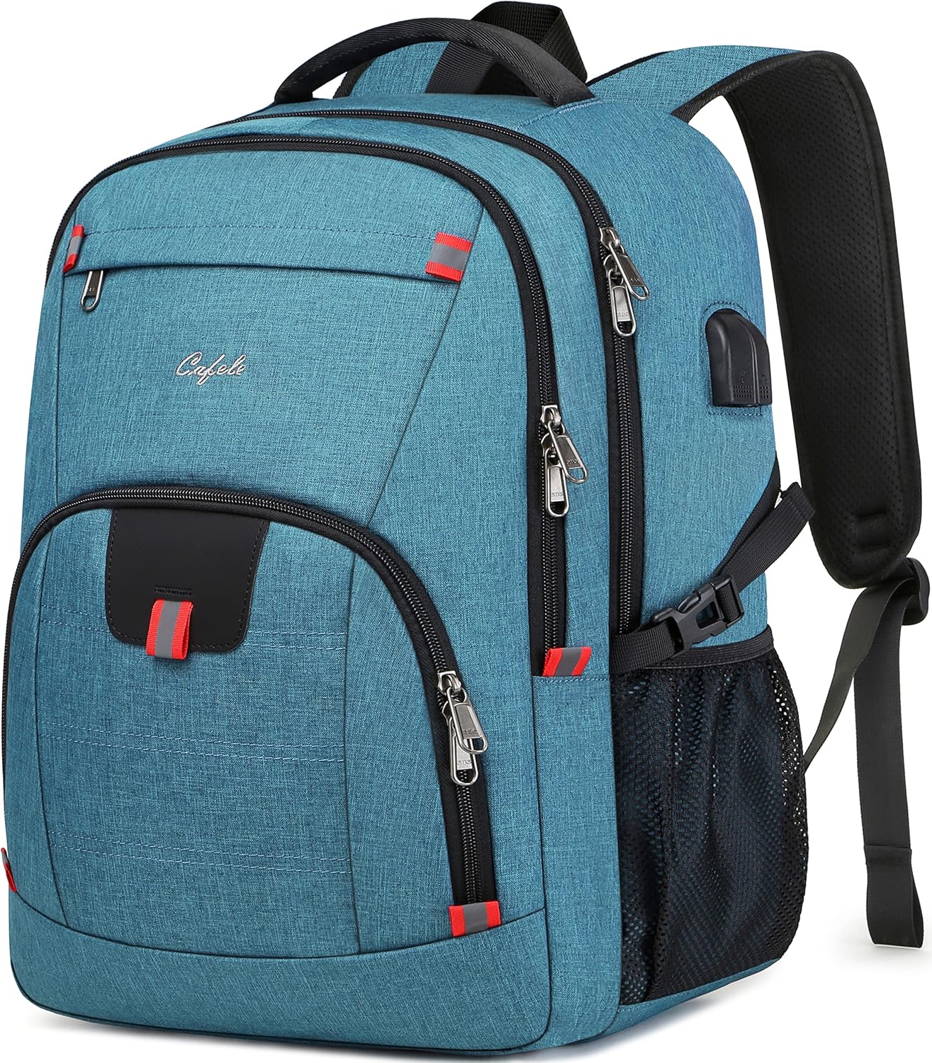 AA NOT AVAIALBLE Water-Resistant Laptop Backpack with USB Port & Anti-Theft Design – TechPro (1+1 FREE Limited Promo)