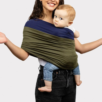Comfortable Baby Carrier – SnugCarry-Brown-Nora Luxe