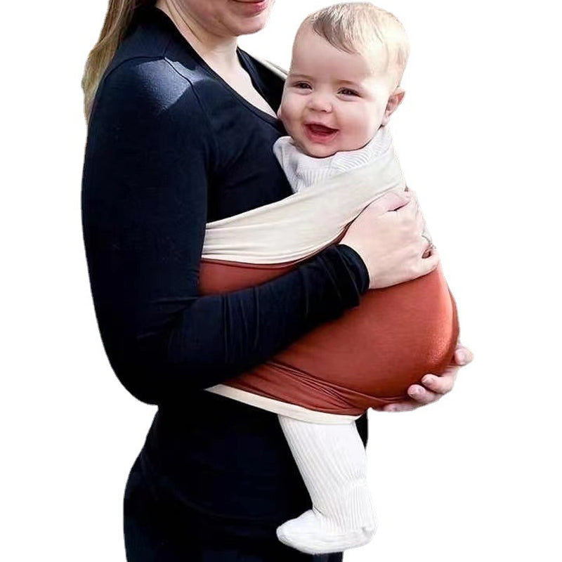 Comfortable Baby Carrier – SnugCarry-Brown-Nora Luxe