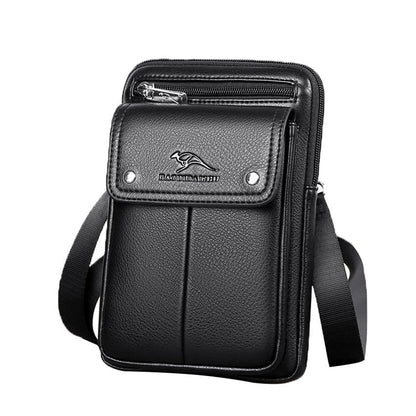 Men’s PU Leather Crossbody Bag