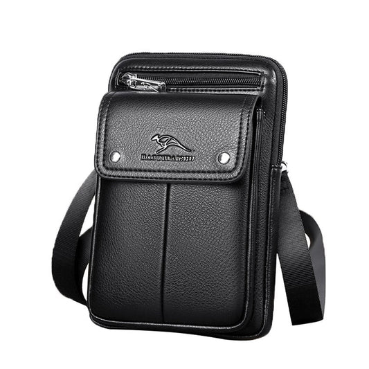 Men’s PU Leather Crossbody Bag