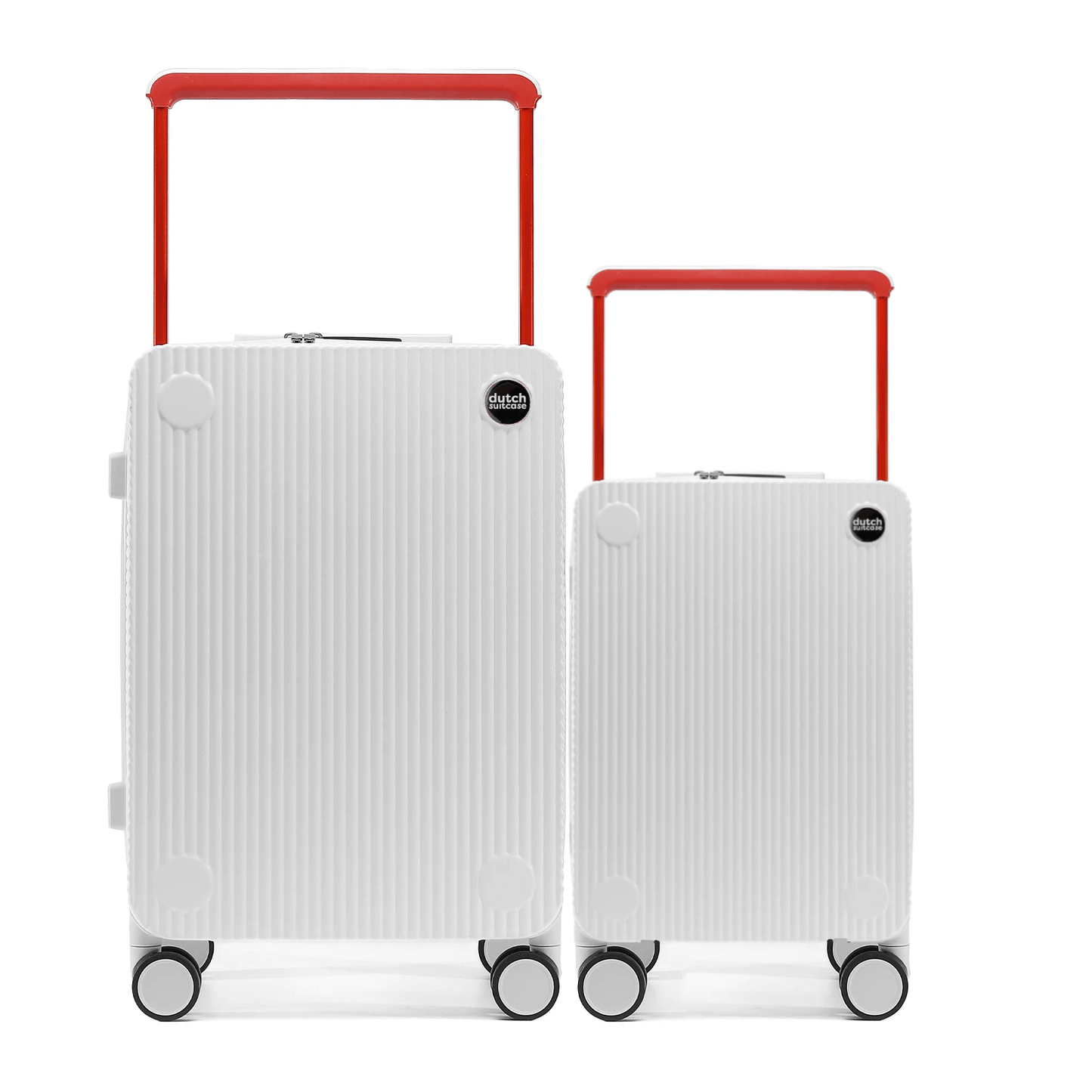 Hard-shell suitcase & set – Rotterdam Voyager-White-Duo Set-The Livary