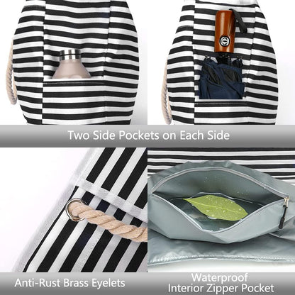 Waterproof Extra Large Beach Tote with Bonus Travel Case – CoastCarry