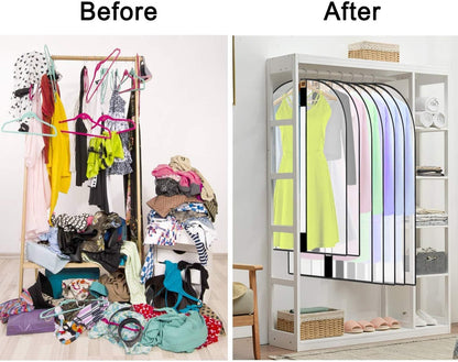 Extra-Long Dress & Gown Garment Bag – 71" Protective Covers with Handles (Buy 1, Get 1 FREE)