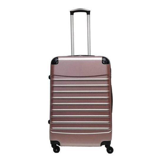 ABS hard shell suitcase – Siena-Rose gold-XS (26 L)-The Livary