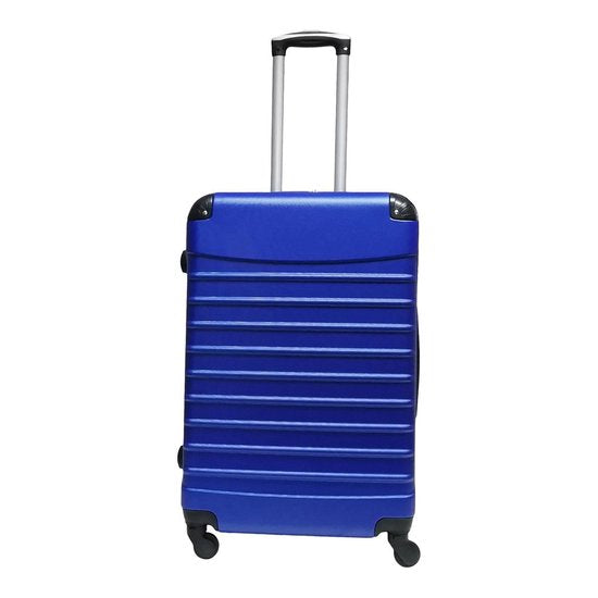 ABS hard shell suitcase – Siena-Blue-XS (26 L)-The Livary