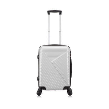 Hard-shell suitcase – Cordoba-Silver-M (63L)-The Livary