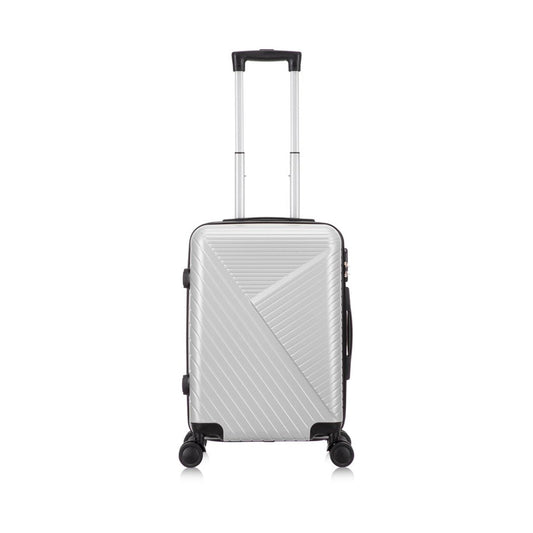 Hard-shell suitcase – Cordoba-Silver-M (63L)-The Livary