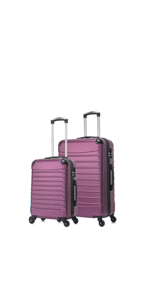2-piece hard shell suitcase set – Torino-The Livary