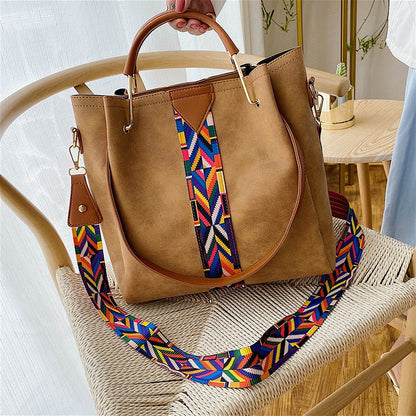 Spacious PU Leather Everyday Carry Tote