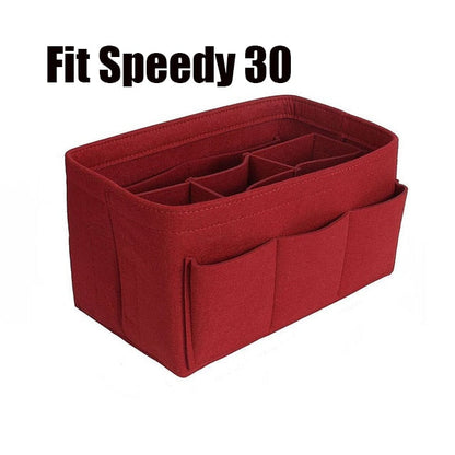 Felt Handbag and Make-Up Organiser Insert – Buy 1, Take 1 FREE Multi-Pocket Tote Storage
