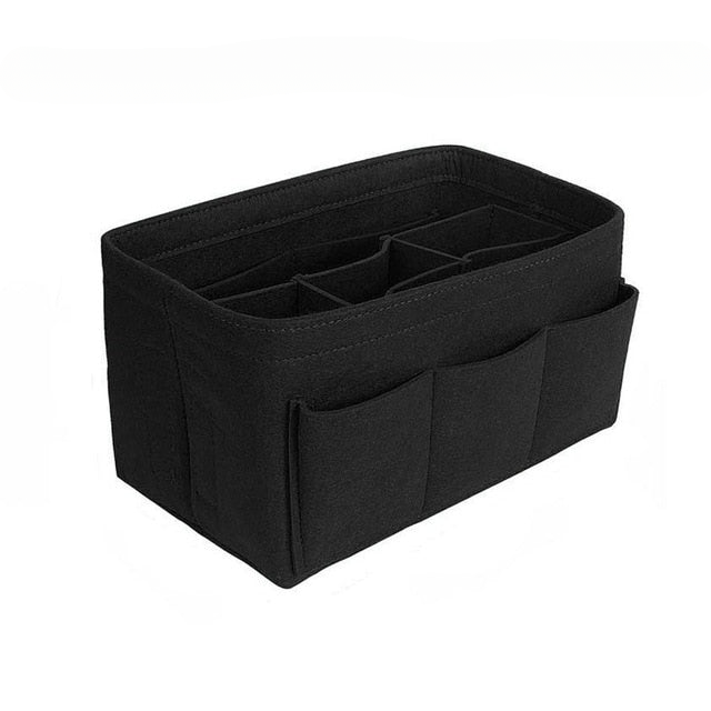 Felt Handbag and Make-Up Organiser Insert – Buy 1, Take 1 FREE Multi-Pocket Tote Storage