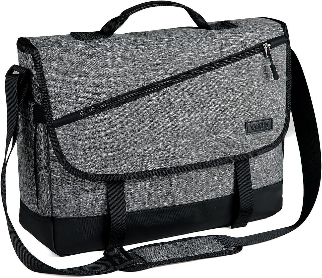 AA NOT AVAIALBLE Water-Resistant Laptop Messenger Bag with Adjustable Strap – WorkMate Series