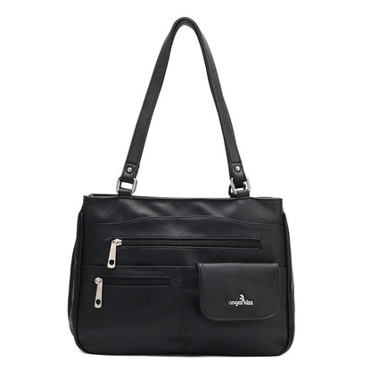 Multi-Compartment Women’s Shoulder and Crossbody Handbag – FlexiCarry