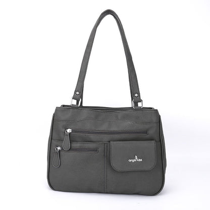 Multi-Compartment Women’s Shoulder and Crossbody Handbag – FlexiCarry