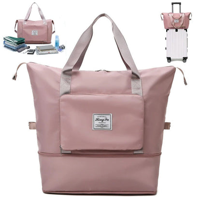 Lightweight Waterproof Weekender Travel Bag – Expandable Carry-All