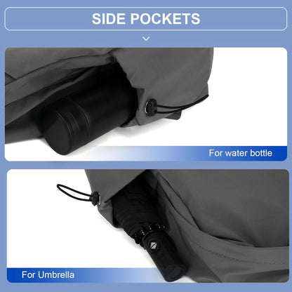 Lightweight Water-Resistant Laptop & Travel Backpack with Organised Compartments