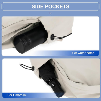 Lightweight Water-Resistant Laptop & Travel Backpack with Organised Compartments