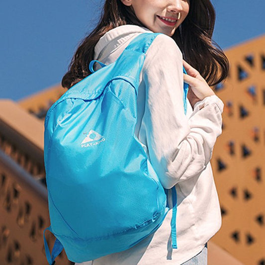 Lightweight Foldable Water-Resistant Backpack – Compact 20L Travel Bag