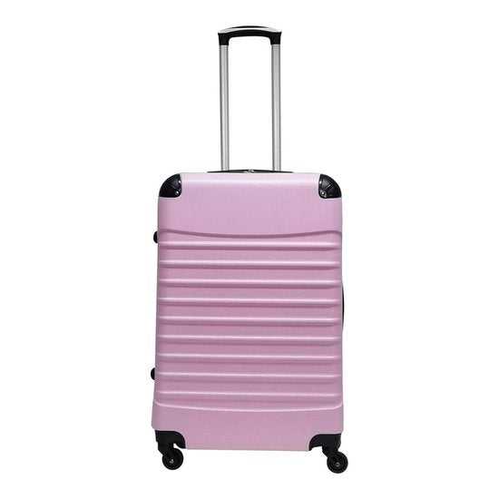 ABS hard shell suitcase – Siena-Pink-XS (26 L)-The Livary