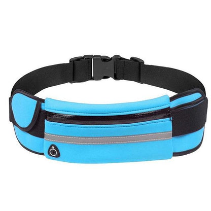 Lightweight Waterproof Fitness Waist Pack – 1+1 FREE Adjustable Sports Belt