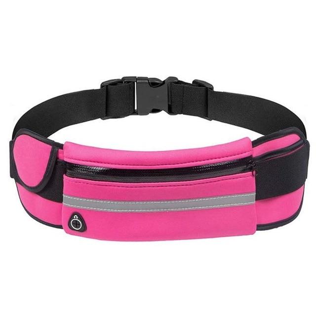Lightweight Waterproof Fitness Waist Pack – 1+1 FREE Adjustable Sports Belt