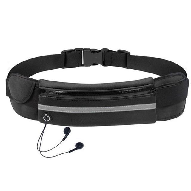 Lightweight Waterproof Fitness Waist Pack – 1+1 FREE Adjustable Sports Belt