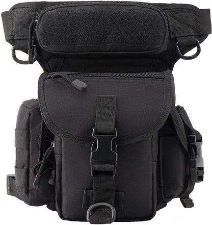 Durable Tactical Drop Leg Bag for Men – Water-Resistant Multi-Pocket Design
