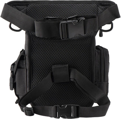 Durable Tactical Drop Leg Bag for Men – Water-Resistant Multi-Pocket Design