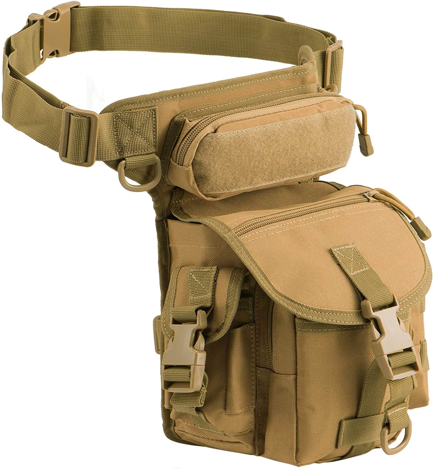 Durable Tactical Drop Leg Bag for Men – Water-Resistant Multi-Pocket Design