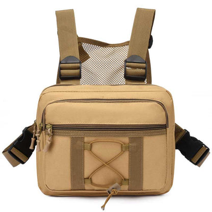 Durable Tactical Chest Rig Bag – Water-Resistant Multi-Pocket Outdoor Gear