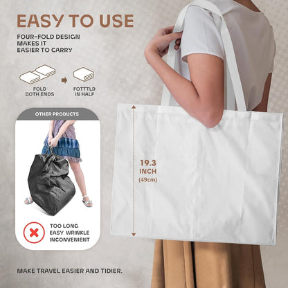 Heavy-Duty Travel Garment Bag with Clear Window & Accessory Pockets – 1+1 FREE