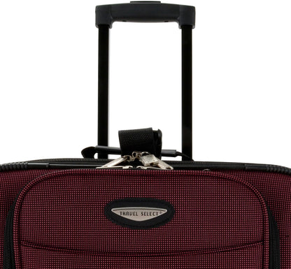 8-Piece Soft Shell Luggage Set with Packing Cubes and TSA Lock – TravelMax